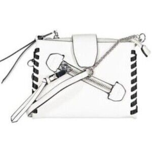 BCBGeneration Crossbody Bag Purse White & Black